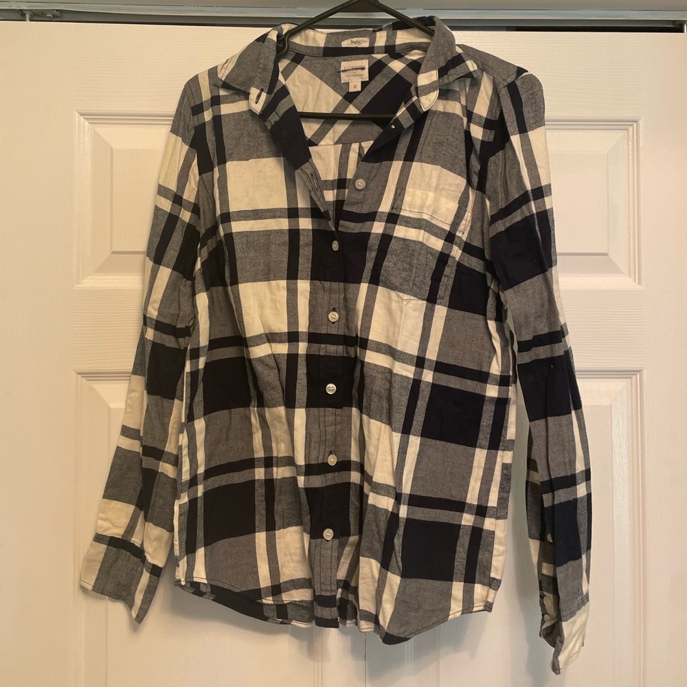 JCrew Flannel Button Down